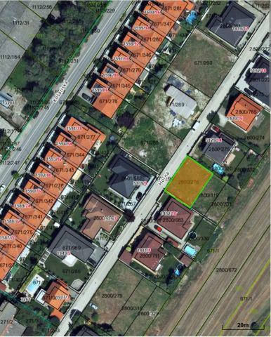  Dunajská Lužná-pozemok na výstavbu rodinného domu-NOVÉ KOŠARISKÁ